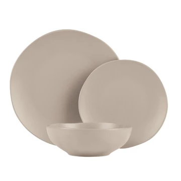 Berlinger Haus Sahara 18 részes porcelán kőhatású étkészlet BH/10022