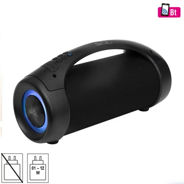 SAL BT 5000 hordozható bluetooth kihangosító, 2 x 25 W, sztereó boombox BT5000