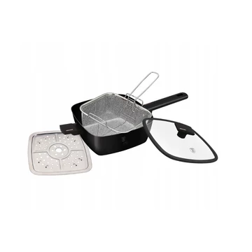 Berlinger Haus  Monaco Collection 4 részes négyszögletű serpenyő szett BH/8279