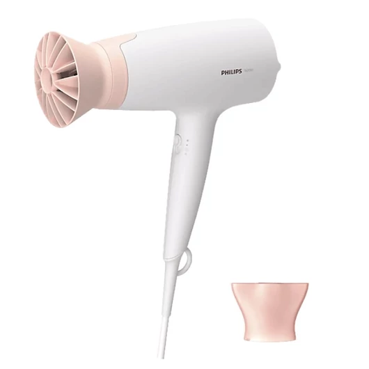 PHILIPS BHD300/10 3000 Series Hajszárító 1600W, fehér/pink