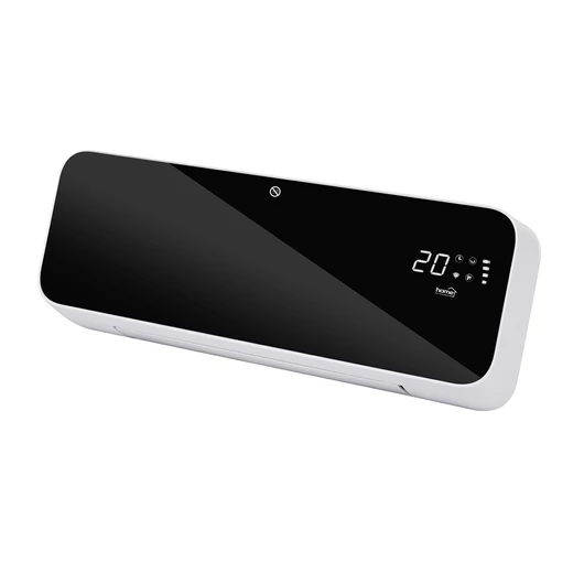 HOME FKFB54204WIFI fali ventilátoros smart fűtőtest, 2000W Wifi fekete