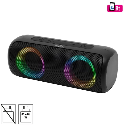 SAL BT 2000 hordozható bluetooth kihangosító, 2 x 10 W, sztereó boombox BT2000