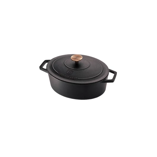 Berlinger Haus BH/6494  Ovális lábas, 30 cm, Black Royal Collection