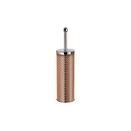 Berlinger Haus WC kefetartó metál külső bevonattal, Fekete Rosegold BH/6512