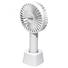 Kép 1/4 - Home Kézi akkumulátoros ventilátor Fehér - HF9/WH