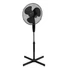 Kép 1/4 - Home Álló ventilátor 40cm, állítható magasság, 45W Fekete - SF40BK