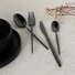Kép 2/2 - Berlinger Haus Matte Black Collection 24 részes evőeszköz készlet, fekete BH/3069