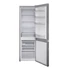 Kép 2/3 - Hausmeister alulfagyasztós Inox kombinált hűtőszekrény 268L  HM 3181
