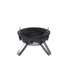 Kép 4/6 - Barbecook Oskar S zománcozott füstölő és grill, fekete, átmérő 40cm BC-SMO-5017