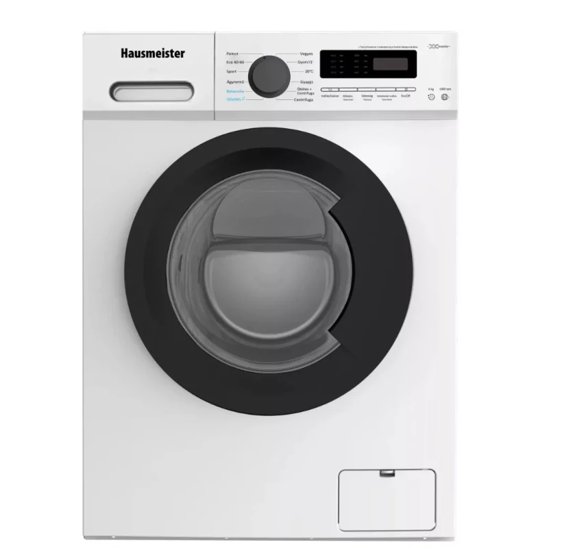 Hausmeister mosógép 6KG 1000 FORDULAT HM 2601