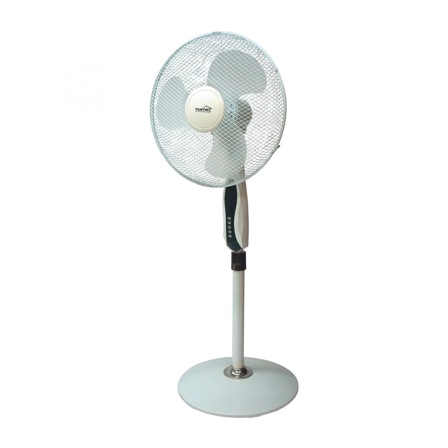 Home Álló ventilátor távirányítóval 40cm, állítható magasság, 45W Fehér - SFP40