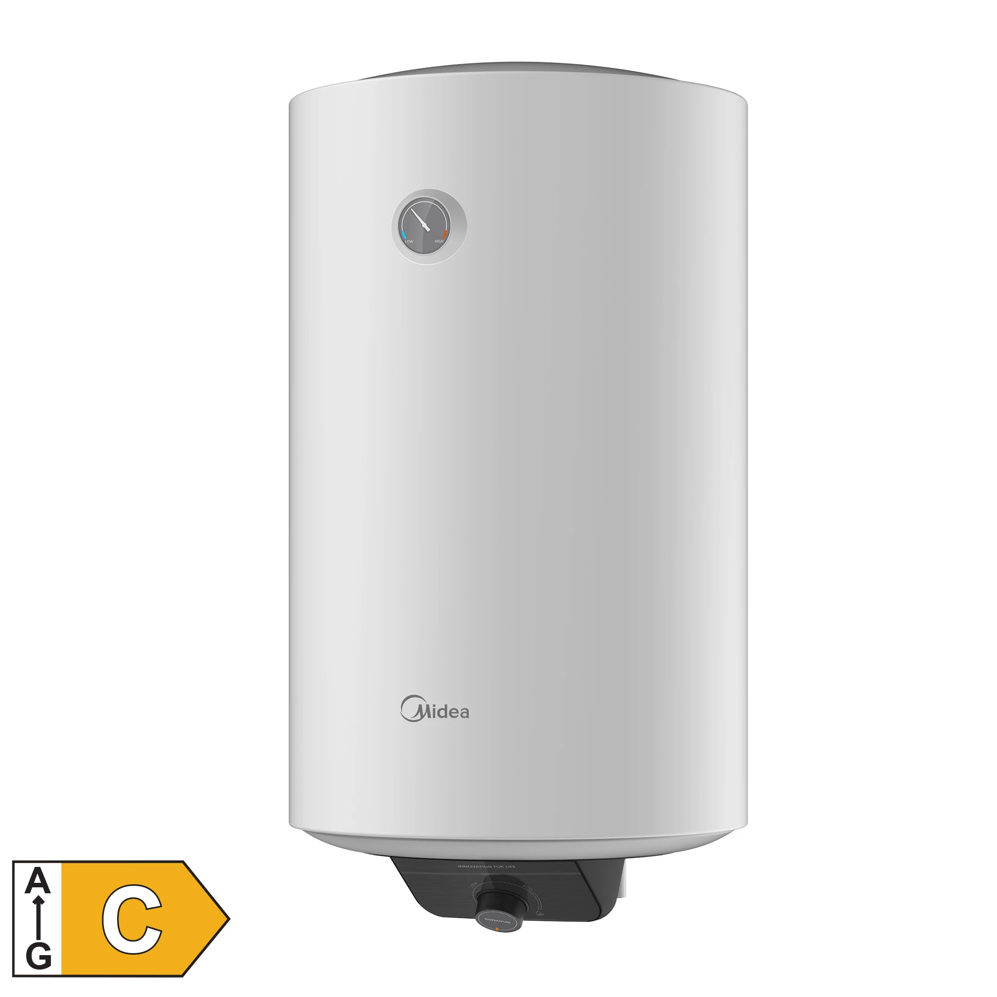 MIDEA D50-15FG elektromos vízmelegítő, bojler, 1500W, 50 liter