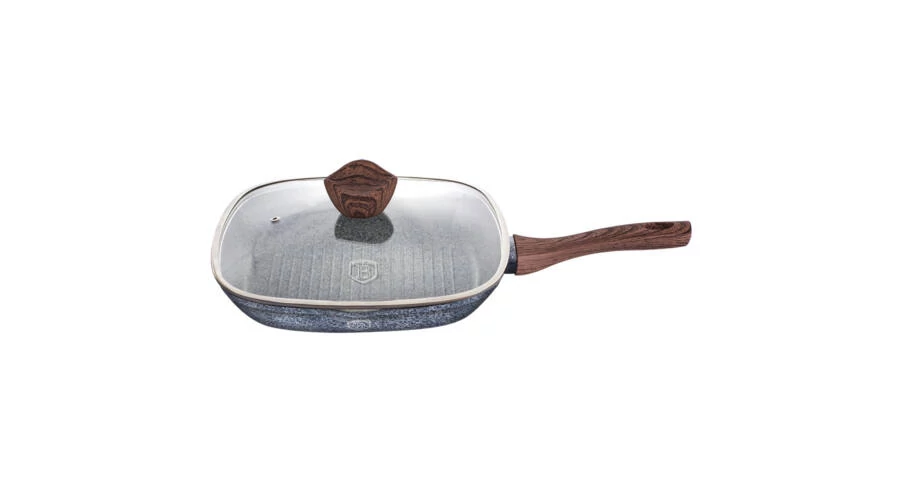 Berlinger Haus BH/1599N Grill serpenyő, fedővel, 28 cm, Forest Line